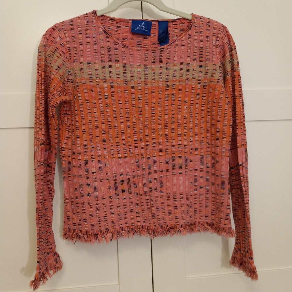 J.H. Collectibles Fringe Top Women's Small